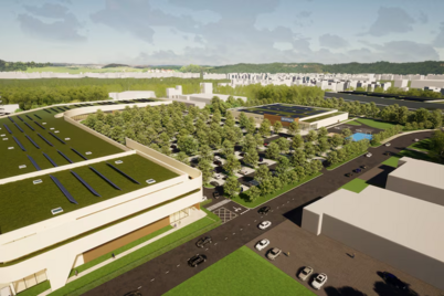 Ans Park: a new mixed-use development introducing modern offices to the regional office market