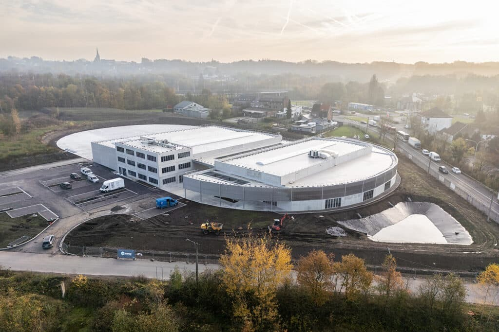 Wauters Charleroi-Gosselies: an innovative industrial and office site combining design, functionality and sustainability